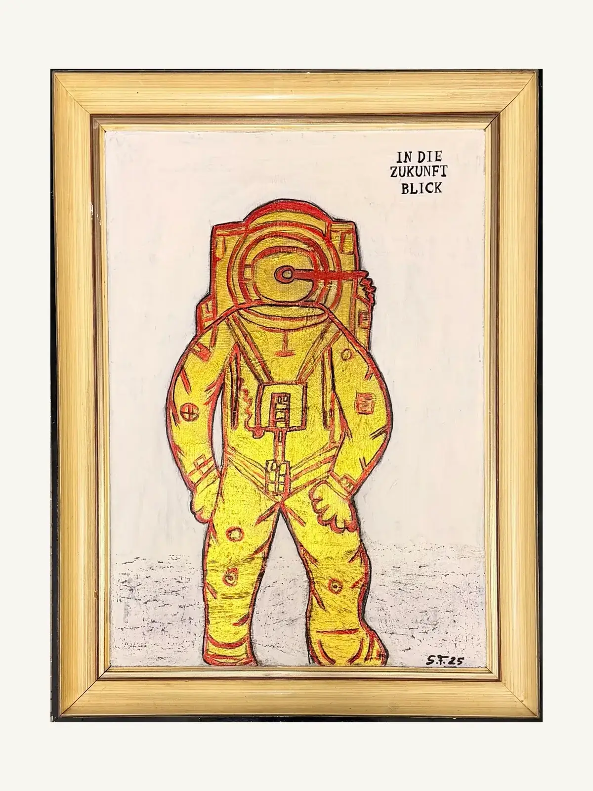 Suzy Forel, Mixed-Media-Werk, Nr. 97, 2025